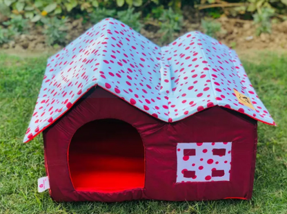 Cat Double Hut House Large